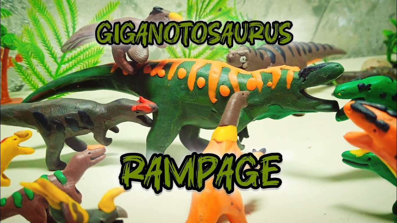 Giganotosaurus rampage / Claymotion rampage .