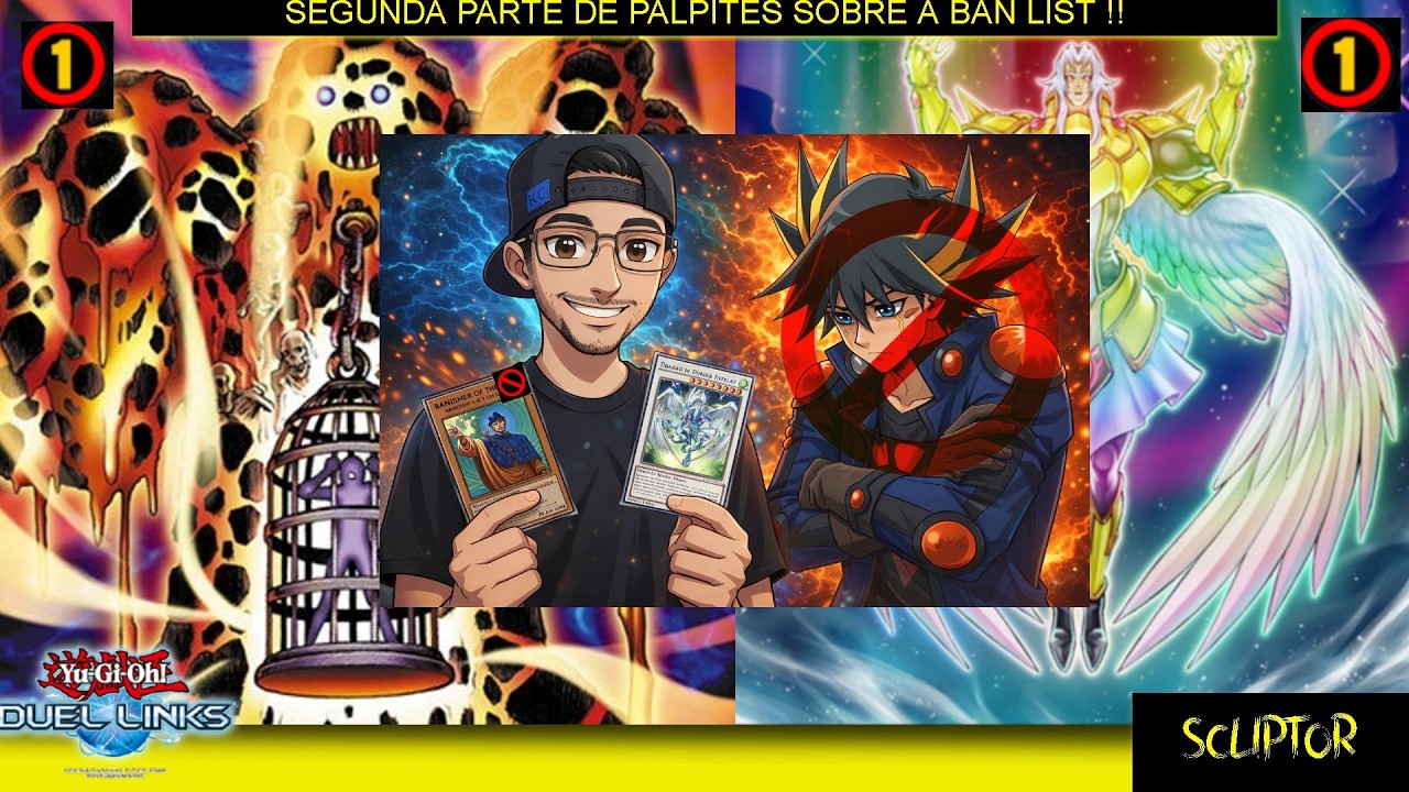 SEGUNDA PARTE DE PALPITES SOBRE A BAN LIST !! ( Yugioh Duel Links ) #duellinks #yugioh