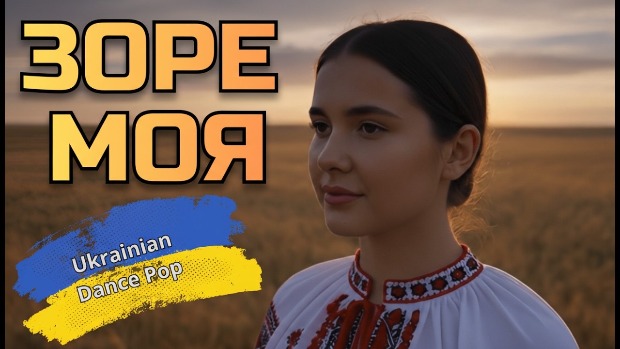 Зоре Моя | Український Dance Pop | HRAYLYVI ✨