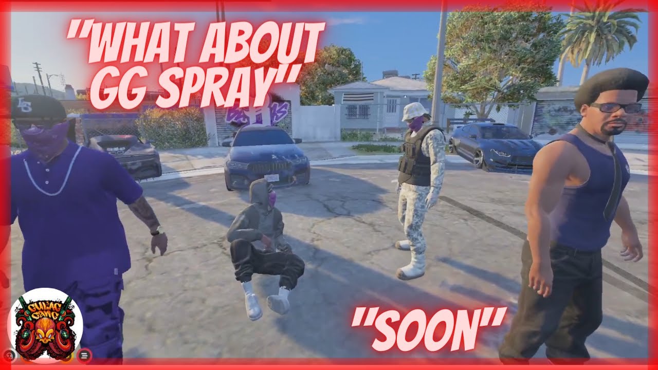 Ballas talk about taking GG Mosley's Spray | Gulag Gang | NoPixel | GTARP
