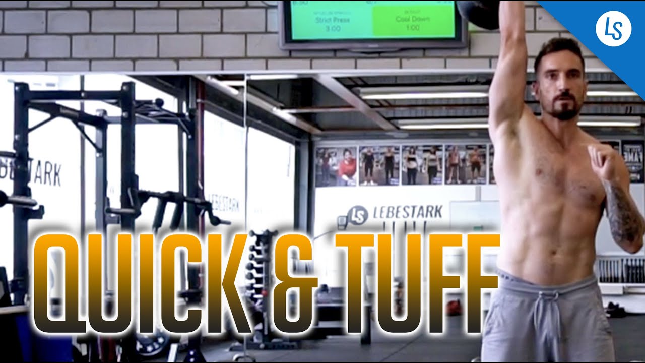 GANZKÖRPER Kettlebell Training für Anfänger - (10 MIN.)