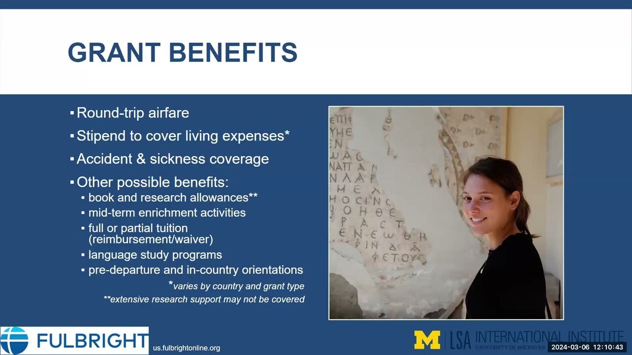 Fulbright U.S. Student Program General Info Session
