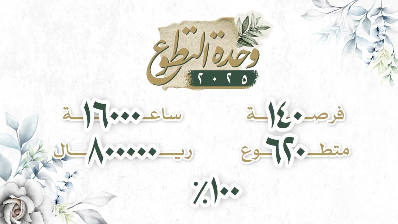 حفل وحدة التطوع ٢٠٢٥م | مآثر