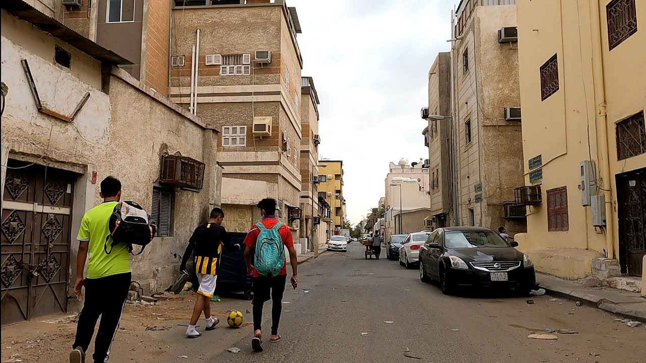 حواري حي الجامعة القديمة جدة جولة السيارة