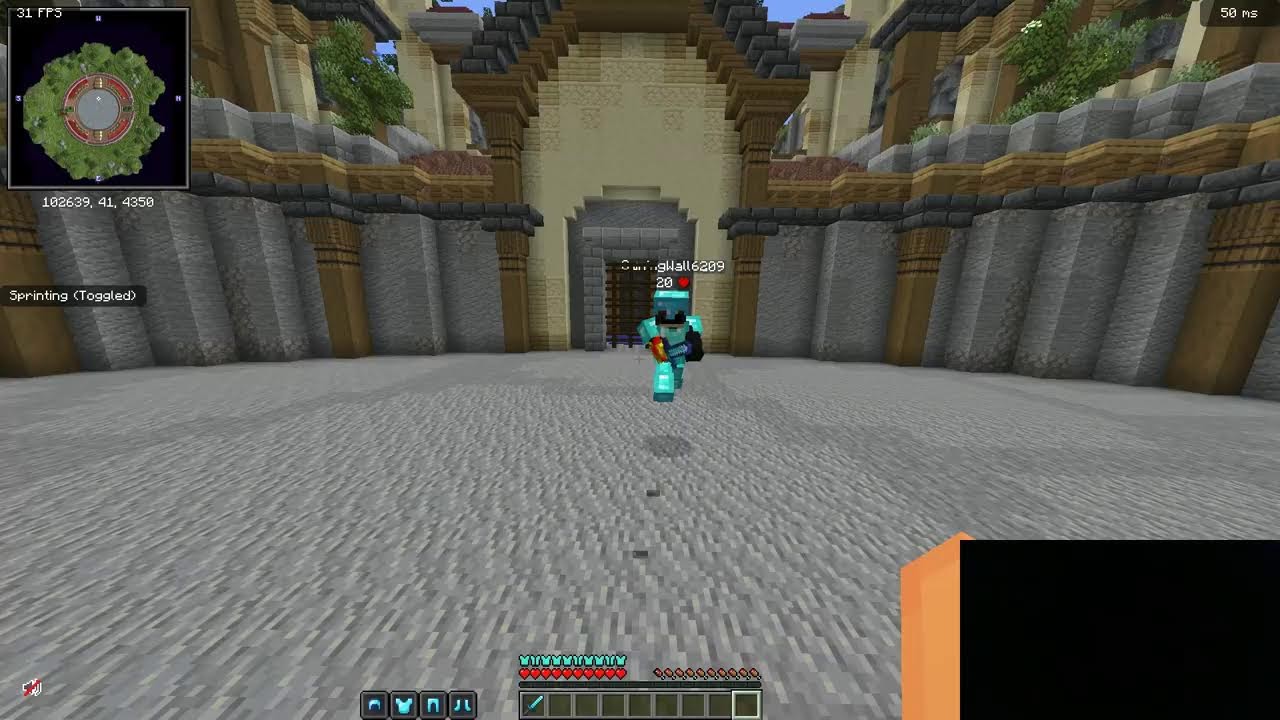 playing mc