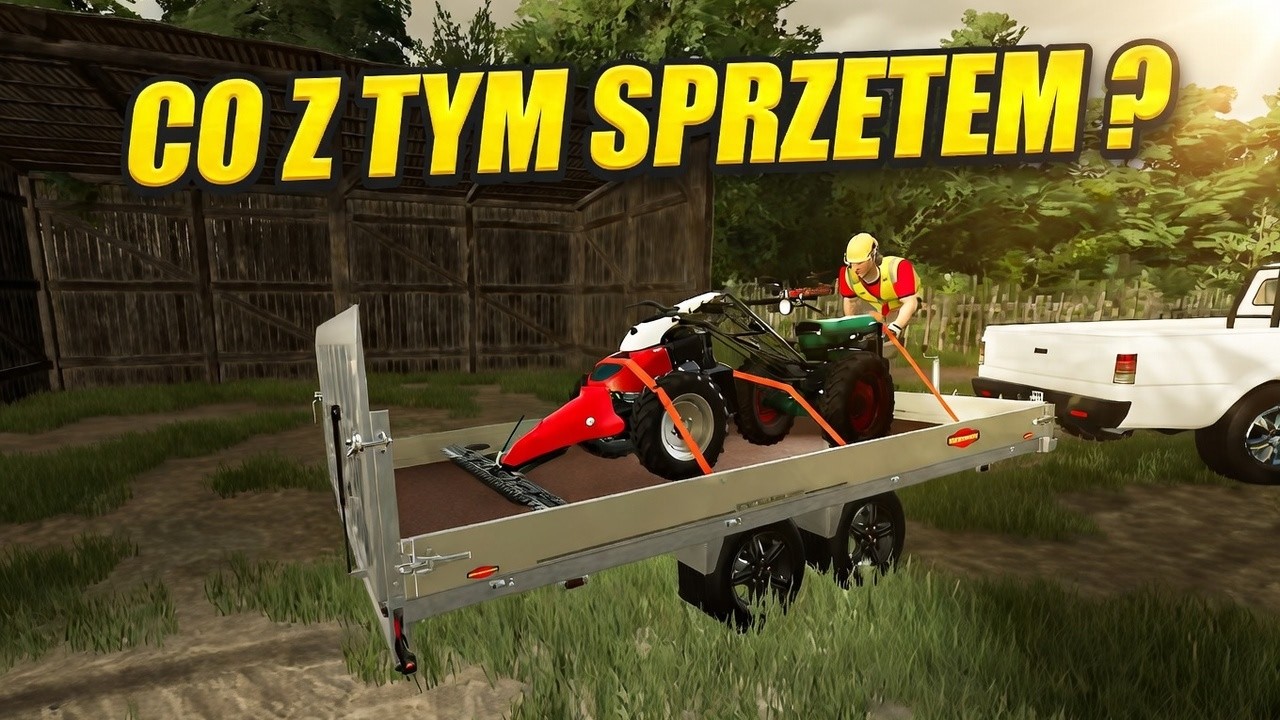 Mechanik przyjechał po maszyny dał mi robotę w polu odc #4 nowa seria od zera do farmera