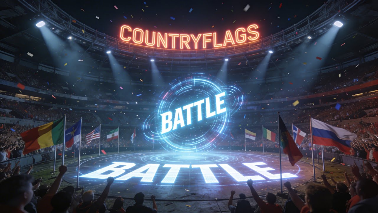 The ULTIMATE Country Flags Battle: GuessWhoWillWin?🌏🔥