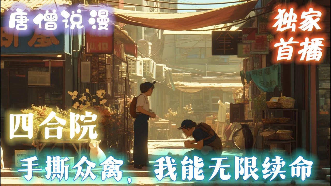 《四合院：手撕眾禽，我能無限續命》上辈子穿越你让老子当舔狗，院里那帮禽兽拉的屎我都得尝尝咸淡院门口那块青砖都快被老子舔出包浆了！！ #穿越 #有聲書 #有聲小說  #有声小说#四合院#小說 #漫畫小說