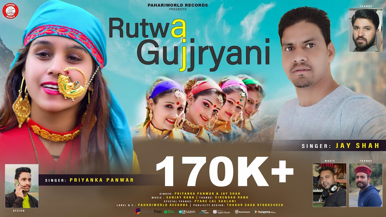 Rutwa Gujjryani (रुतवा) | Priyanka Panwar, Jay Shah | Latest Pahari Song | PahariWorld Records