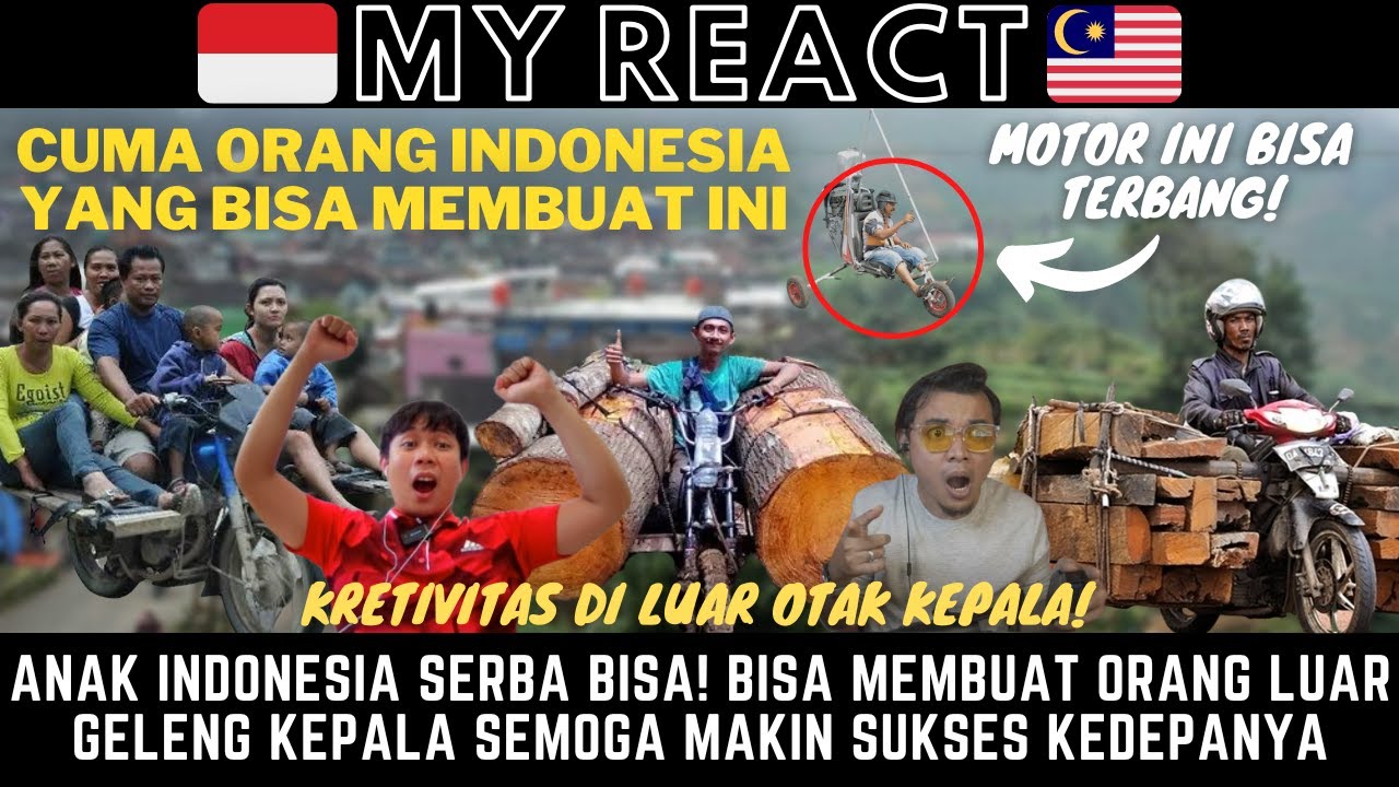 GILA BANGET! CUMA ORANG INDONESIA YANG BISA MEMBUAT INI, DI JEPANG JUGA GA ADA MOTOR MODEL BEGITU!