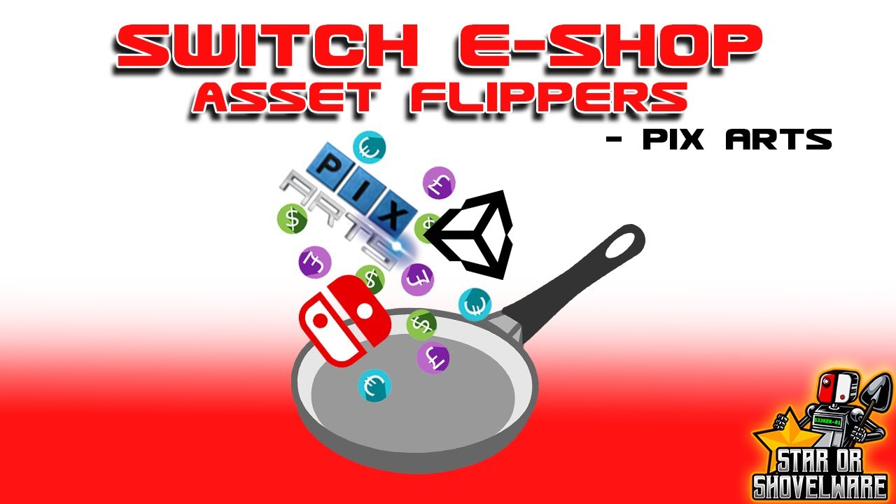 Nintendo Switch E-shop Asset Flippers — Pix Arts