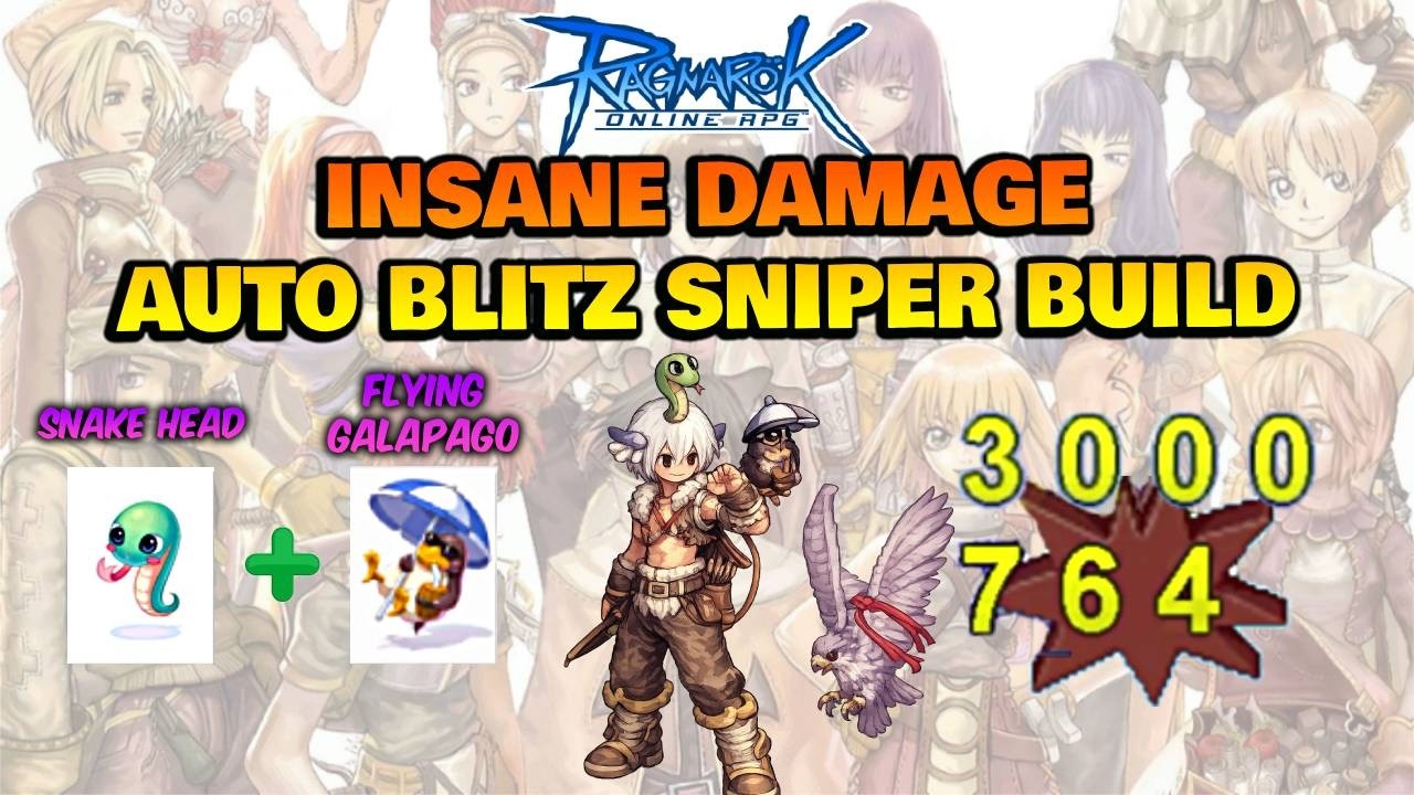Ragnarok Online | Most BROKEN Auto Blitz Sniper Build