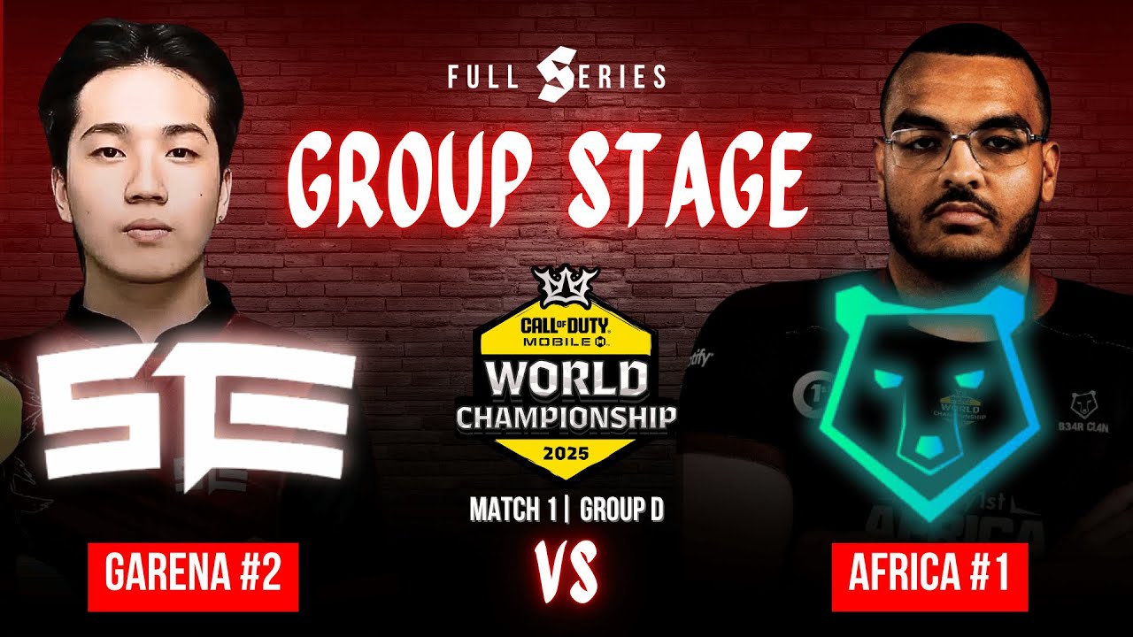№2 GARENA против №1 AFRICA 🔥 STE против BEAR | ЧЕМПИОНАТ МИРА CODM 2025