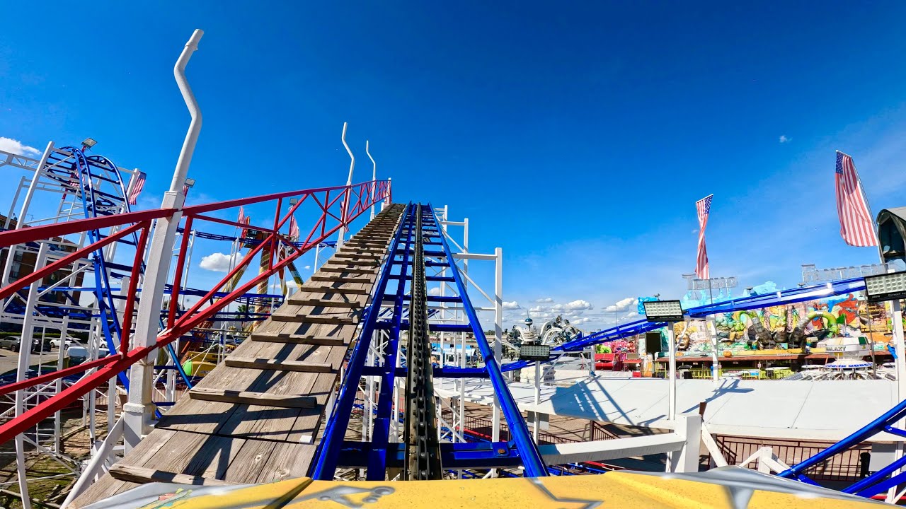 Montagne Russe Franchini On Ride EuroPark Milano Idroscalo 2024