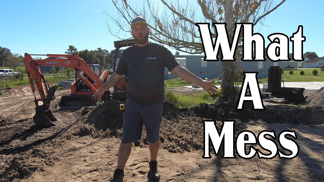 Finishing An Abandoned Job With My Kubota KX-71 and SVL-65