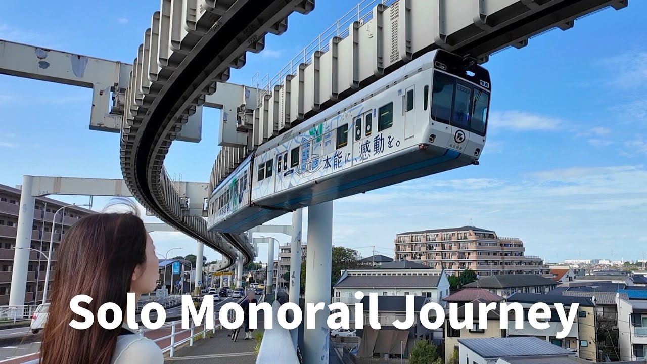 A fulfilling day riding the monorail alone | Living in Japan