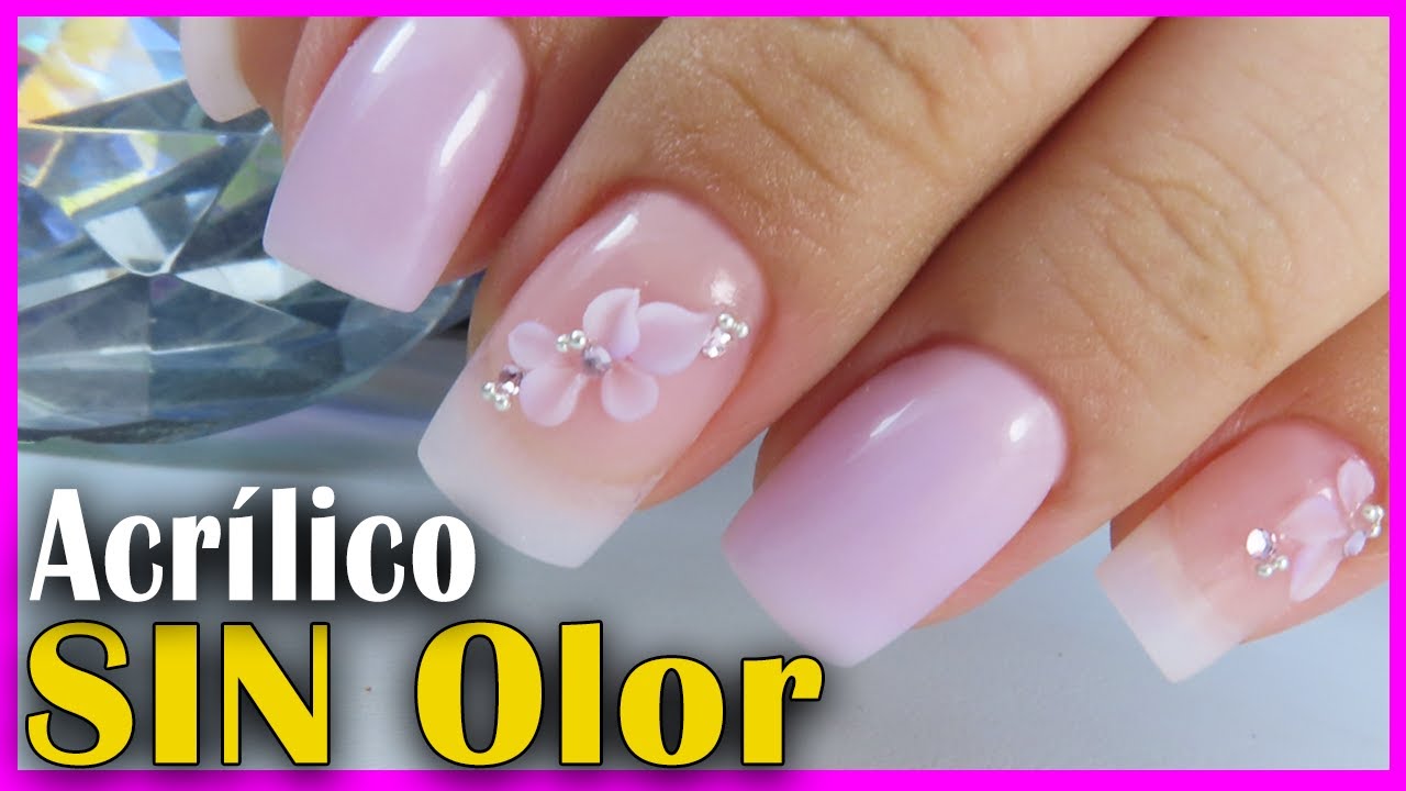 Uñas Acrílicas SIN OLOR y SIN LAMPARA con DIP POWDER Nails💅 Sistema DIPPING paso a paso fácil