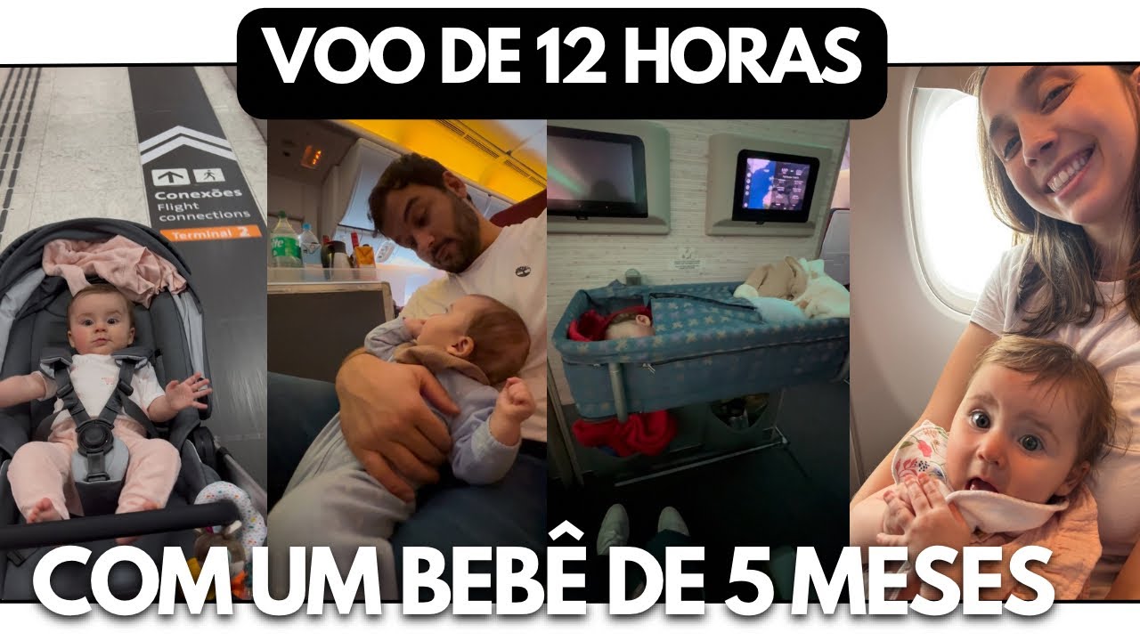 Nosso primeiro voo pais: minhas dicas para viajar de avião com seu bebê