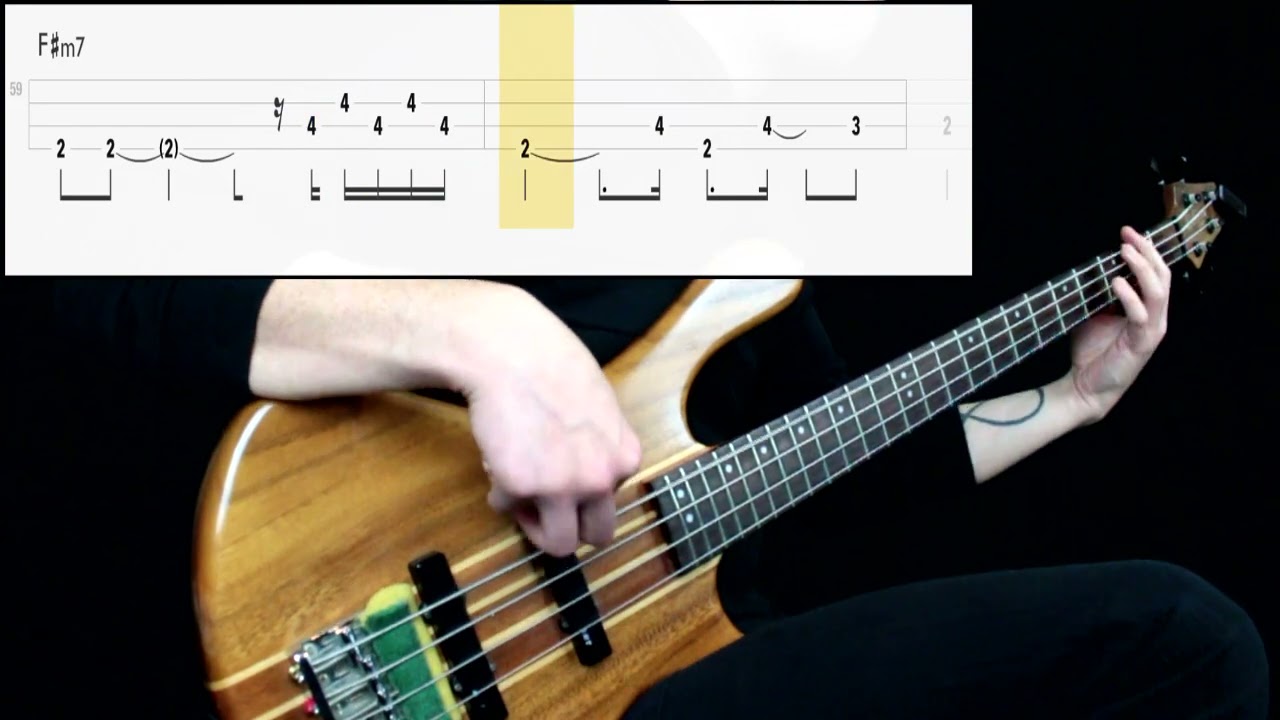 Marvin Gaye - What's Going On (Bass Cover) (Play Along Tabs In Video)