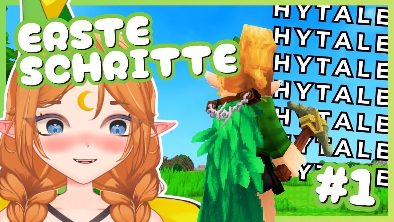 Hytale entdecken – ganz ohne Eile 🌙🦕Mit der Dino-Elfe durch Hytale #1