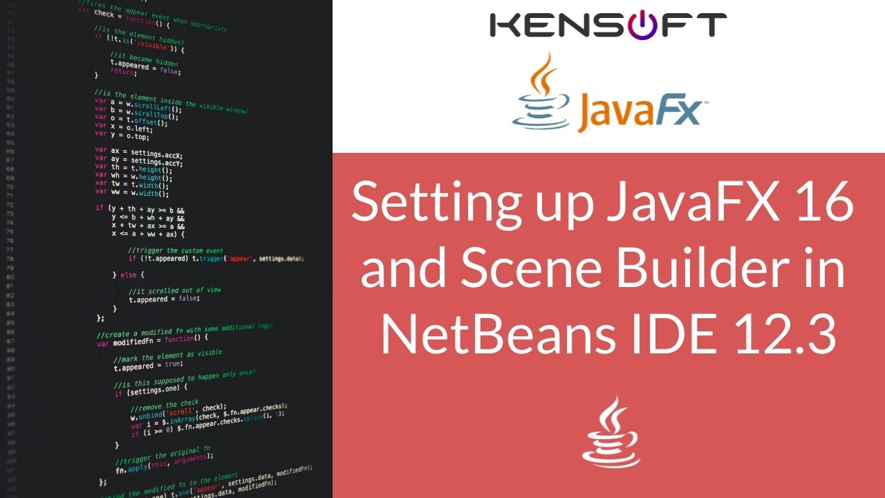 Учебное пособие по JavaFX: как настроить JavaFX 16 и Scene Builder в среде IDE NetBeans
