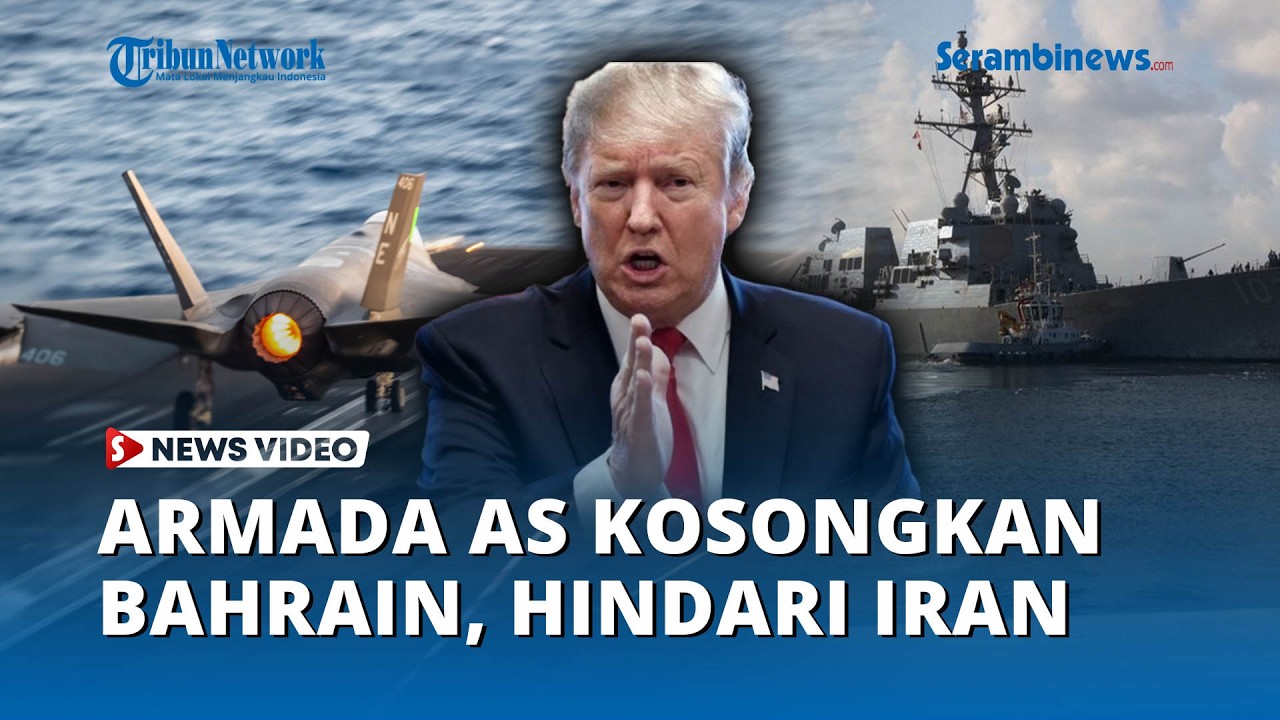 Armada AS Kosongkan Bahrain, Sinyal Serius ke Iran?