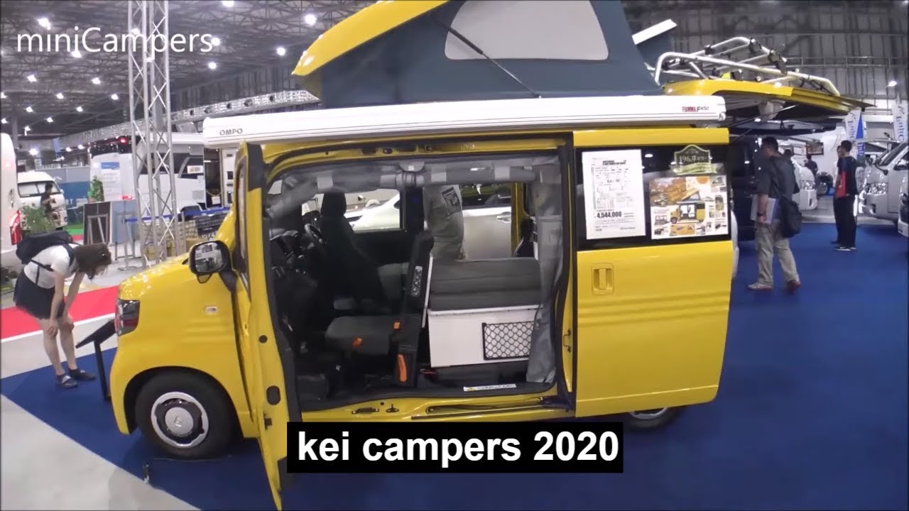 The Japanese kei campers 2020