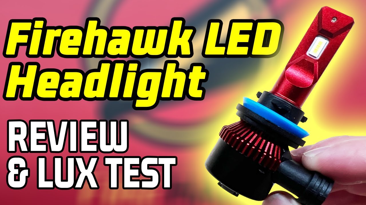 ЛУЧШЕ за меньшие деньги! Обзор светодиодных фар Firehawk и тест Lux