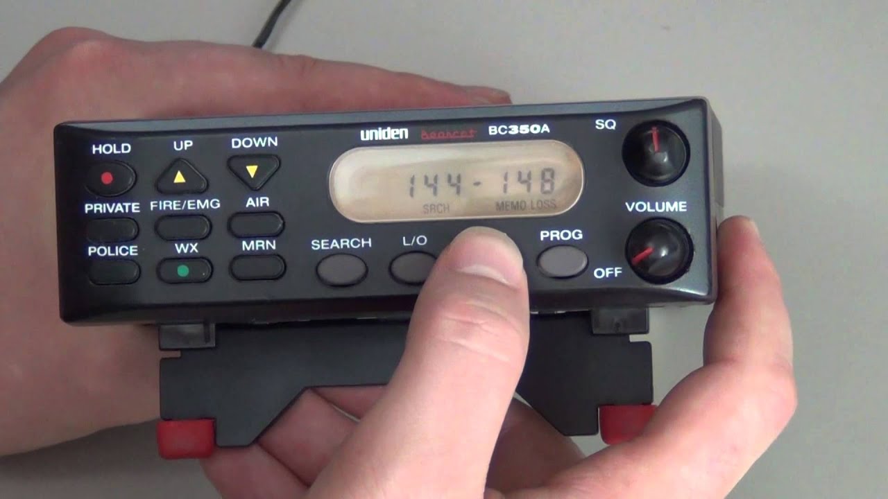 Programming Your BC350A
