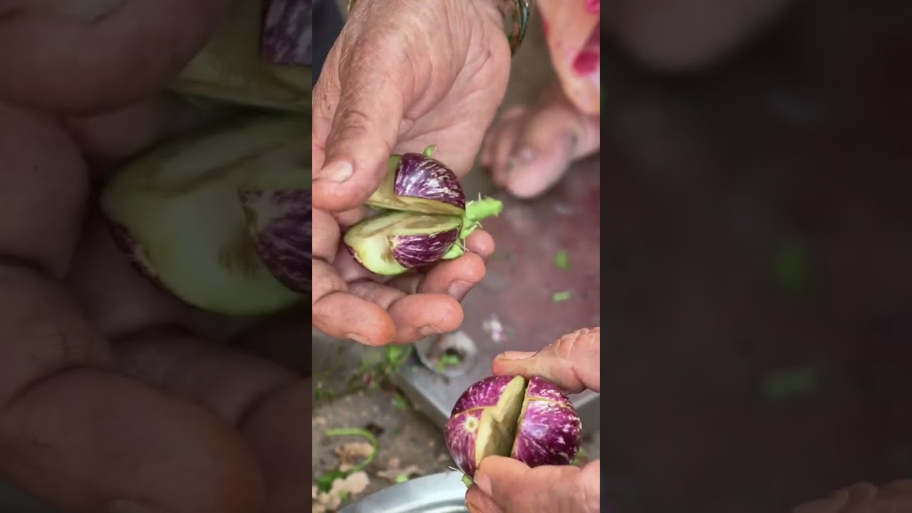 वांग्याची भाजी 😋😋