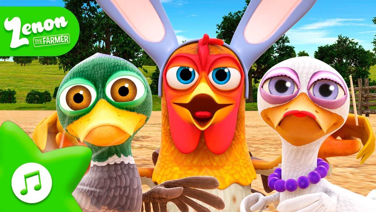 🕺The Farm's Conga 👨‍🌾 ZENON THE FARMER 👨‍🌾 MIX 🎵 SONG PREMIERE 🌈 FOR KIDS