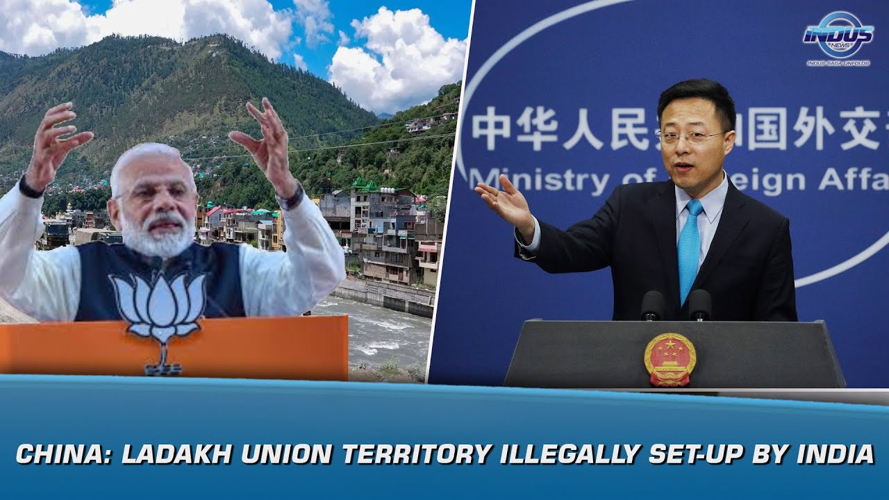 China: Ladakh Union Territory illegally set-up by India | News Bulletin | Indus News