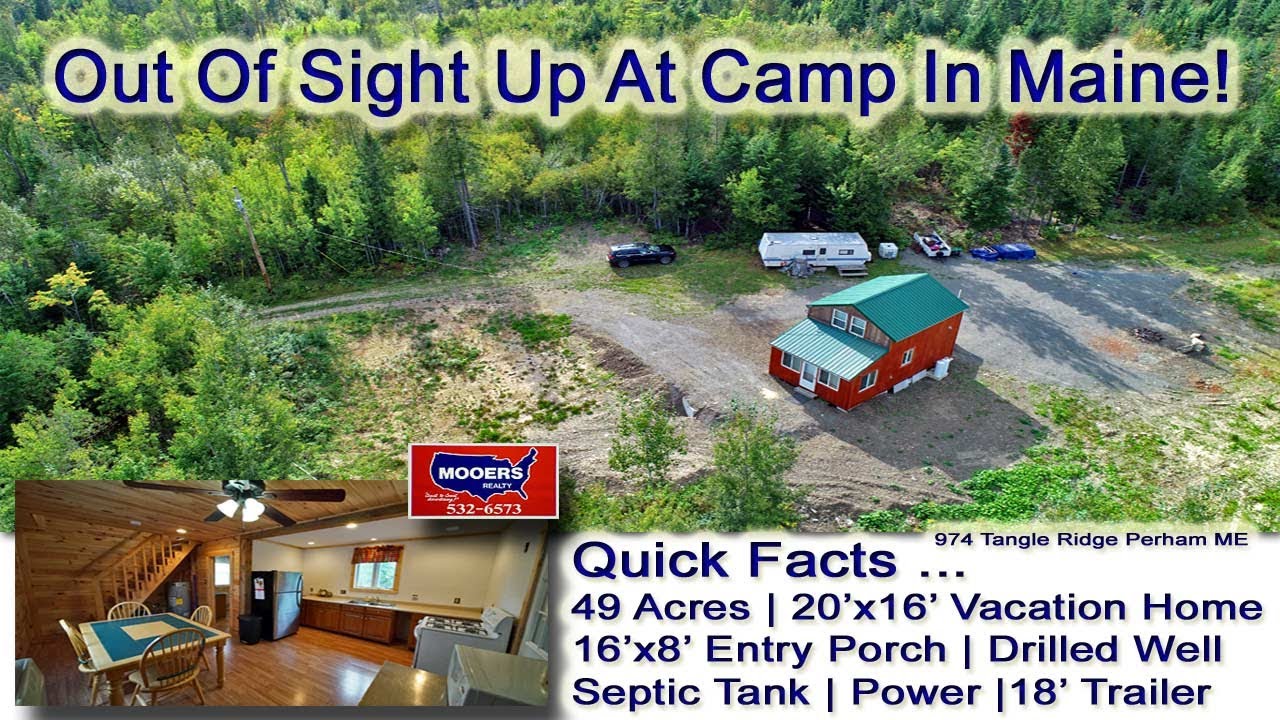 Land For Sale In Maine Vacation Home Video MOOERS REALTY