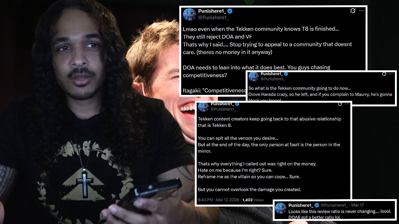 This guy attacked the Tekken community & called me out..