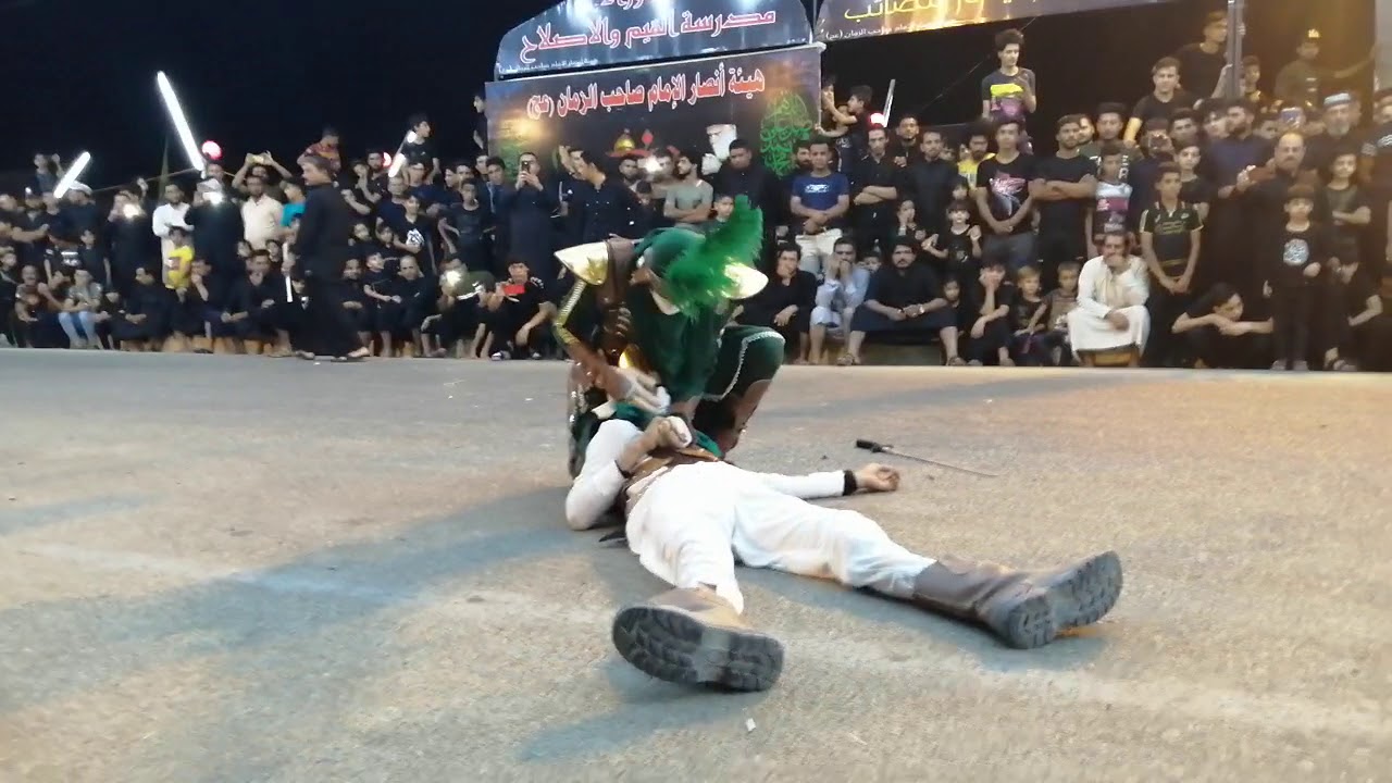 تشابيه موكب سبايا سيد الشهداء (ع) في منطقة ابو رمانه