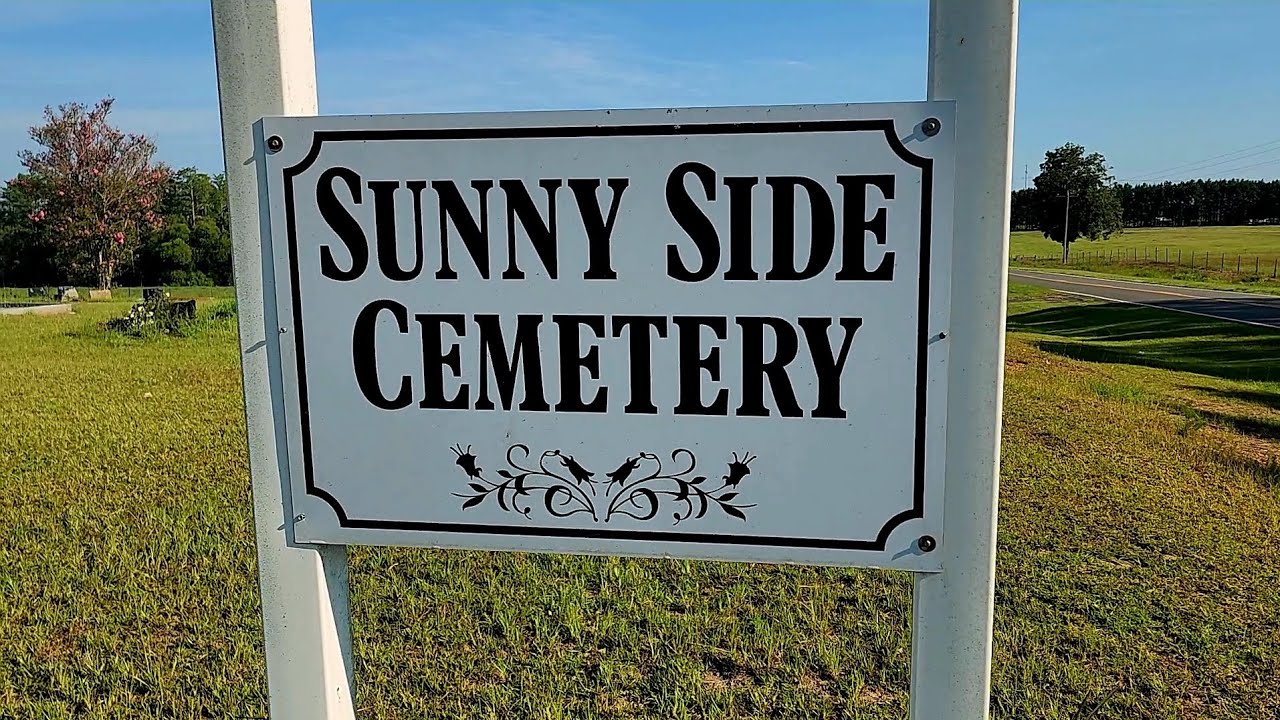 Sunny Side Cemetery 8/12/23. Rick's Random Roadside video 29, Douglas, Coffee County, GA.