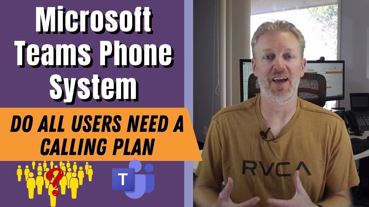 Do all users need a calling plan for Teams phone system?