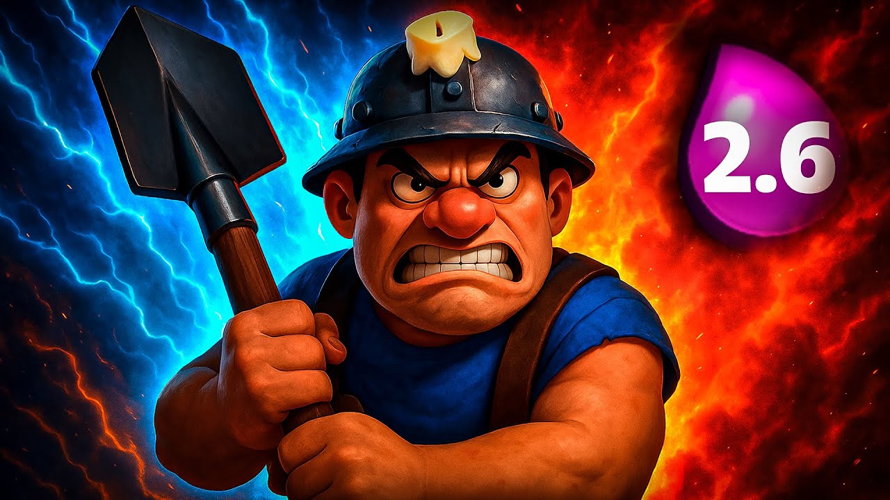 ⛏️ MAZO 2.6 MINERO + VENENO ‼️⛔ *CICLO MORTAL* CLASH ROYALE - YoSoyRick