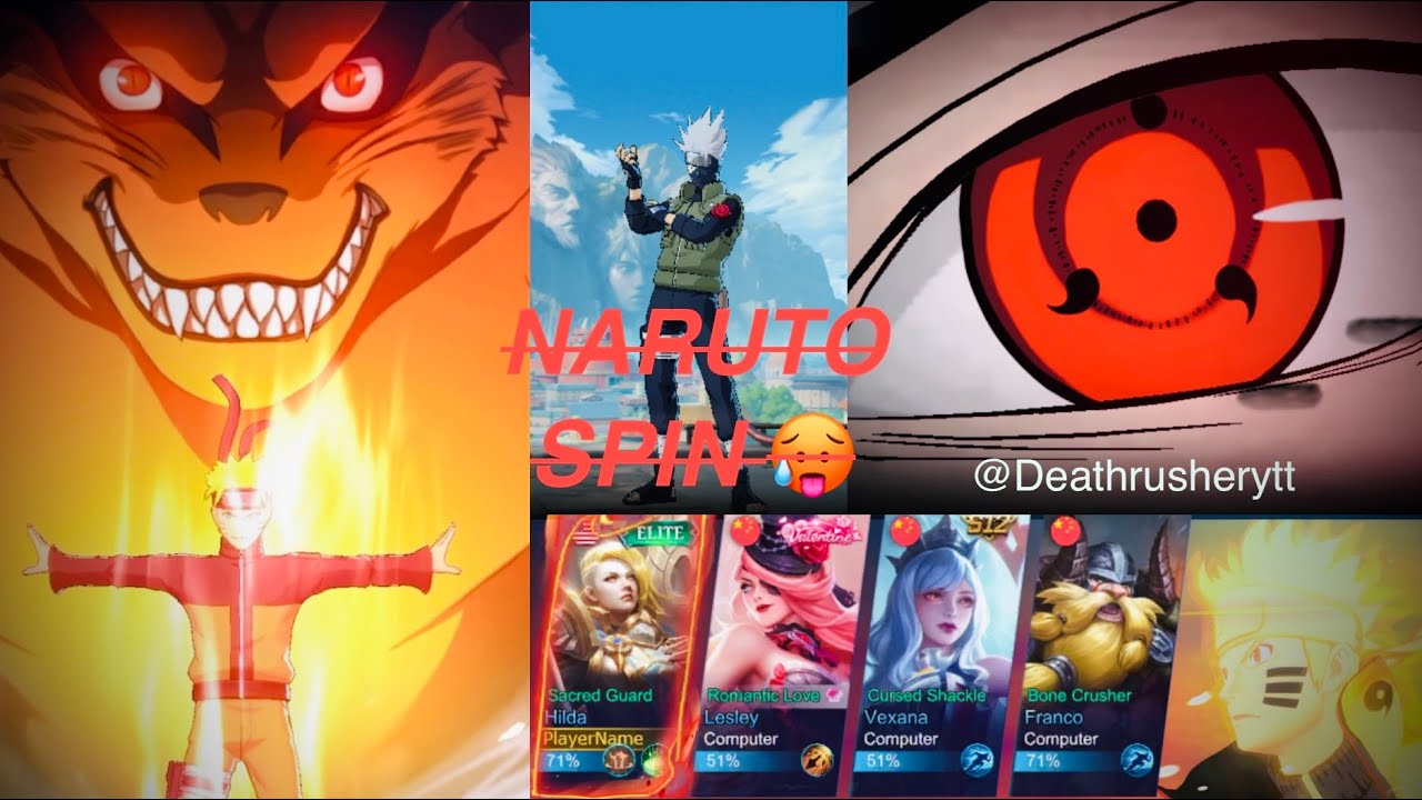 Naruto Spin 🔥 | 15k diamonds | mobile legends | #mobilelegends #mlbb #mlbbcreatorcamp #naruto