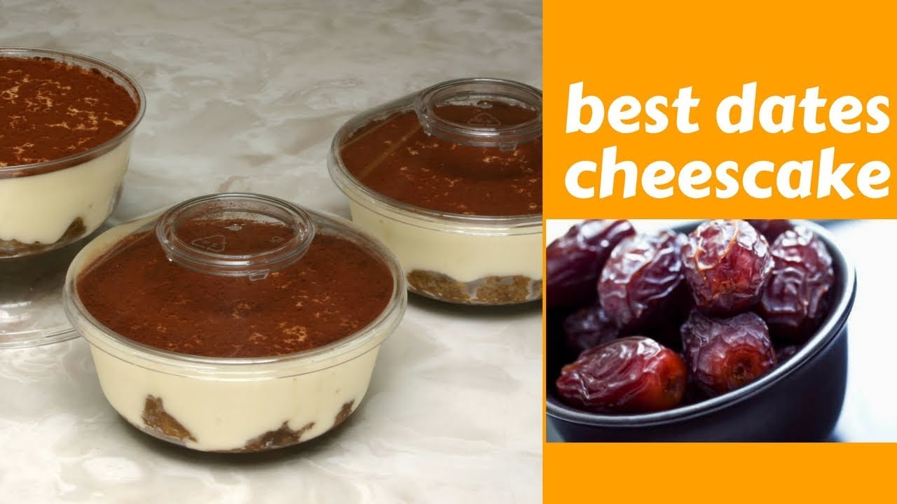 cheesecake with dates