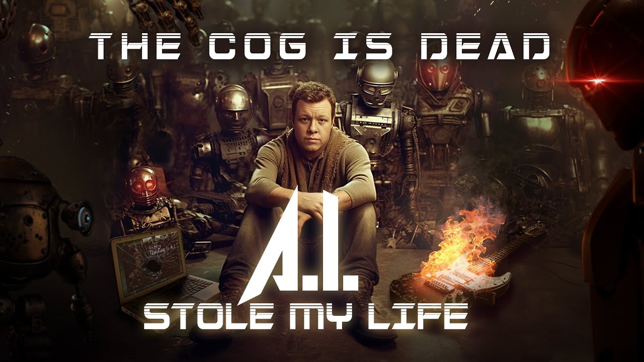 The Cog is Dead - A.I. Stole My Life [Official Lyrics Video]