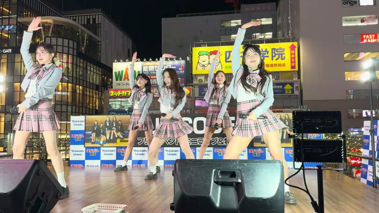 UNICODE 2025/01/24 『振り向いて（Let me Love）』 リリースイベント @ ヨドバシ梅田