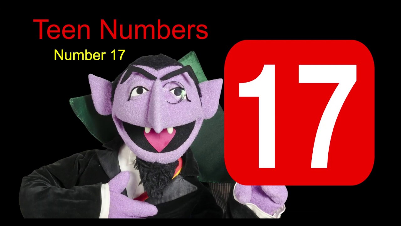 Teen Numbers- number 17
