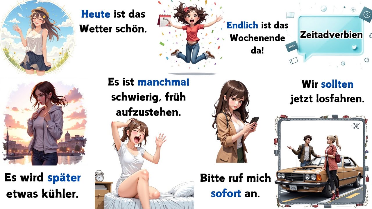 Mastering German Adverbs of Time 📅✨ | Learn with Simple Examples!