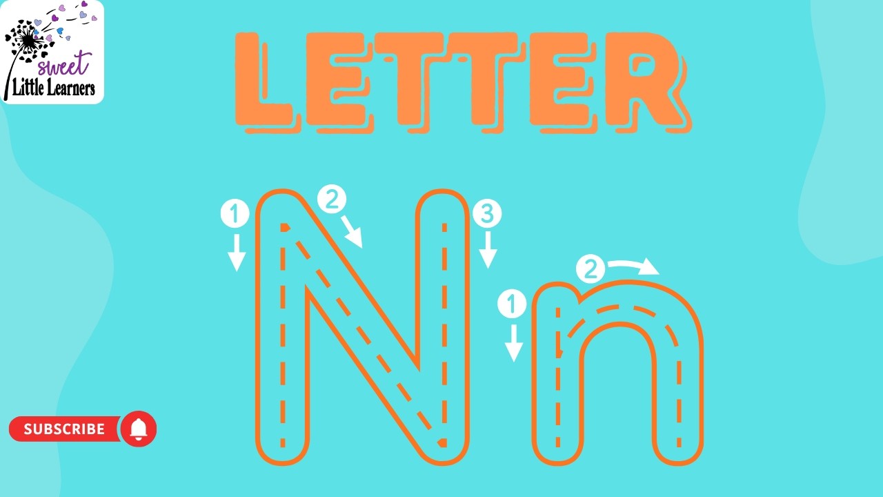 All About Letter Nn | Dot-to-Dot, Writing & Creative Lowercase n for Kindergarten