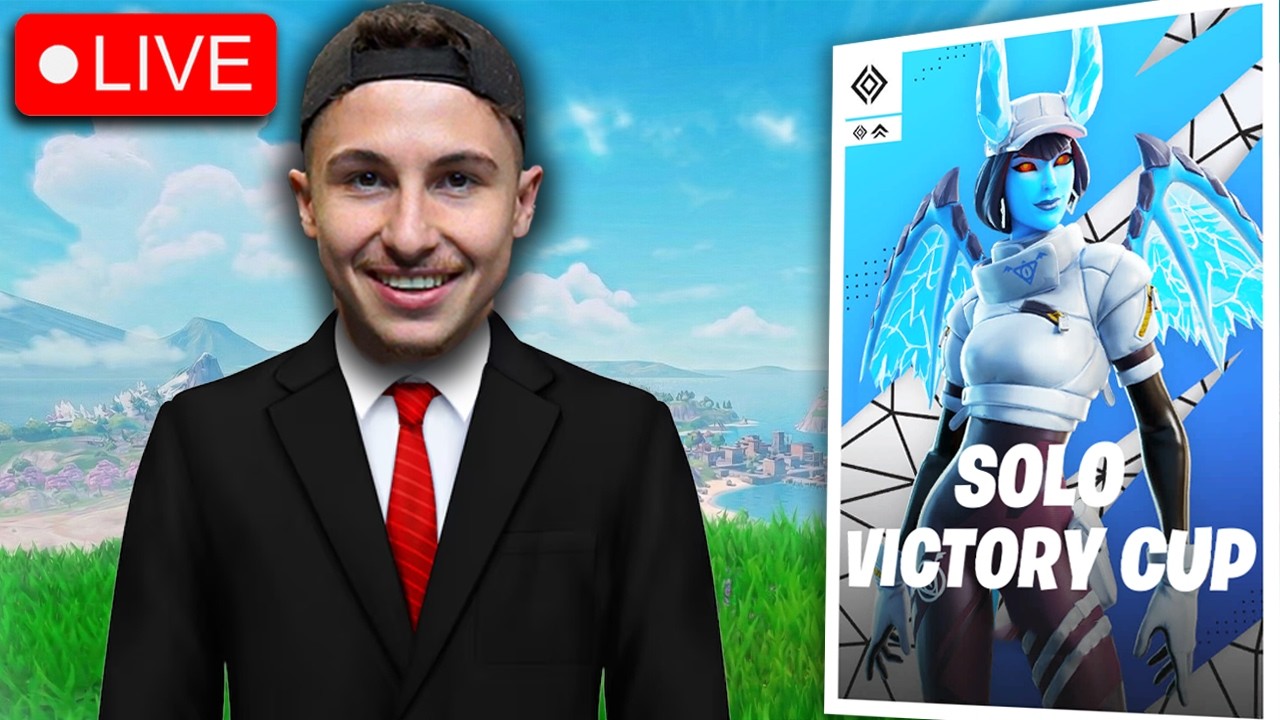 🔴 SOLO VICTORY CUP FINALS💵 - FORTNITE ROMANIA