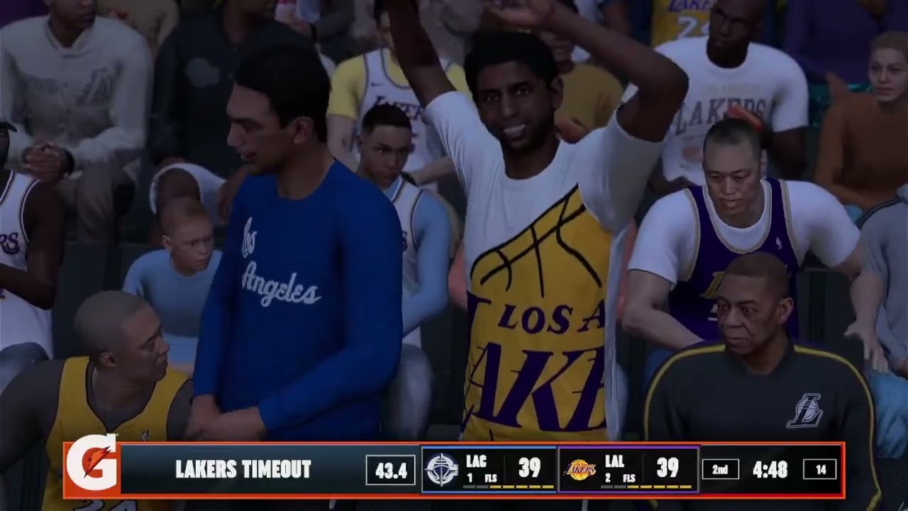 LAKERS VS CLIPPERS Q2 | NBA2K26 | FEB 20 2026