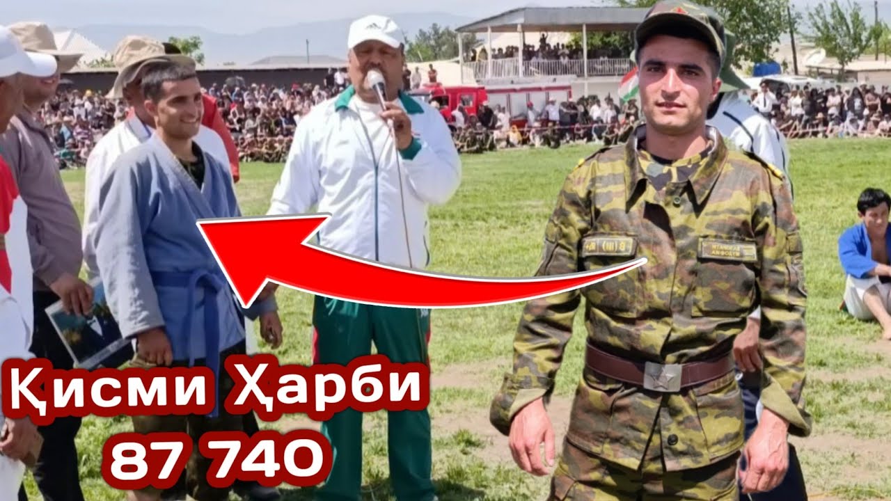 Салдат Паҳлавон Ду Ҳарифи Худашро Чиста Ҳалол Зад Дар Гуштини А Ҷоми