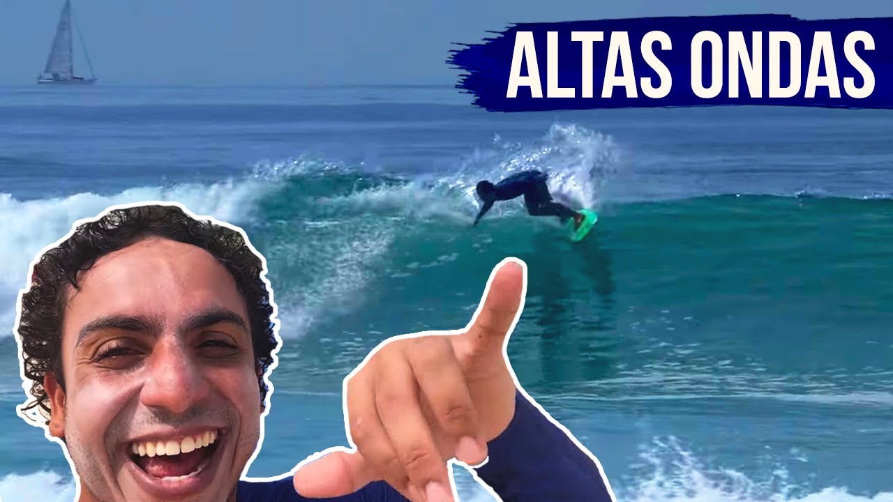 O MAR FICOU CLÁSSICO NO RIO DE JANEIRO! - 2 PRANCHAS E MUITO SURF!