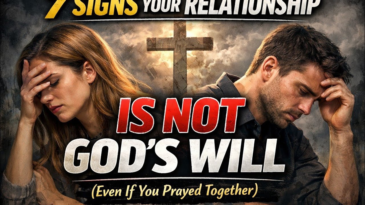 7 Signs Your Relationship Is Not God's Will ( Even If You Prayed Together)